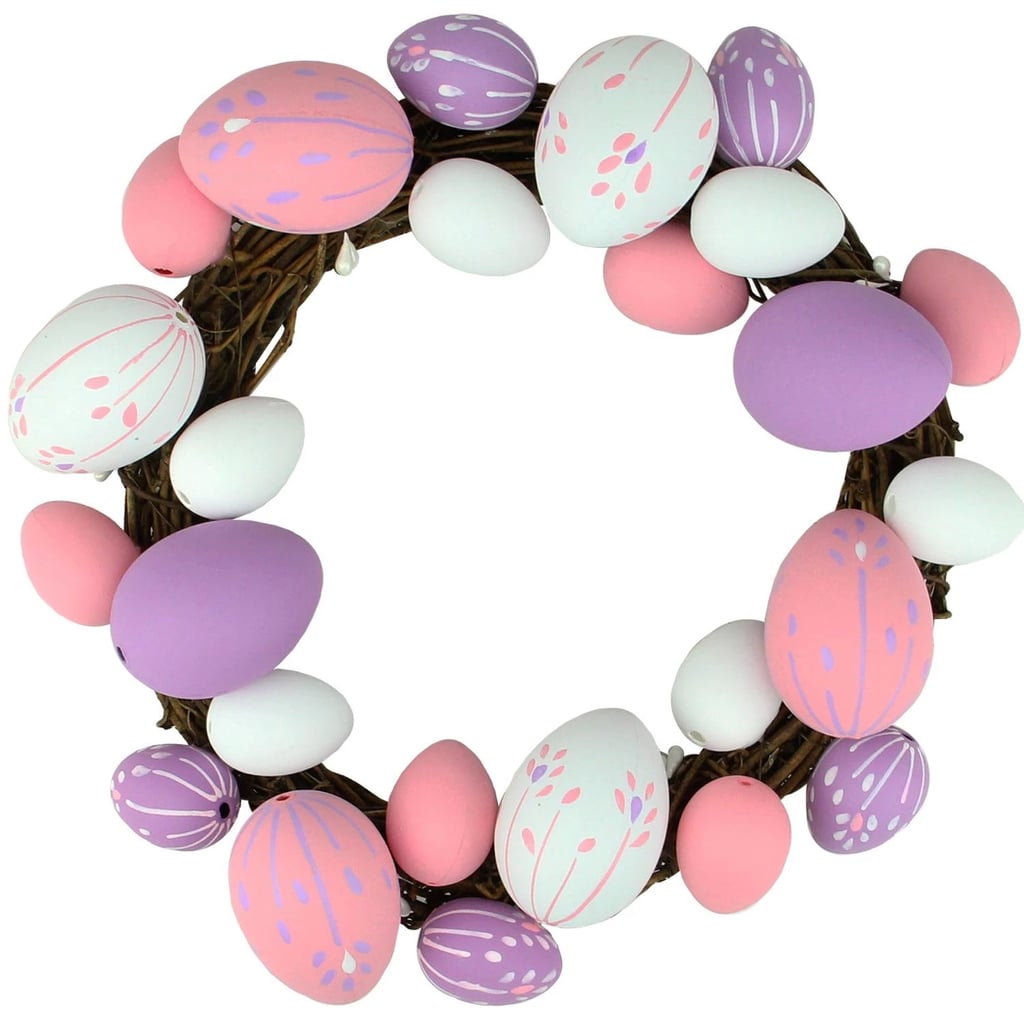 Easter Egg Spring Grapevine Wreath