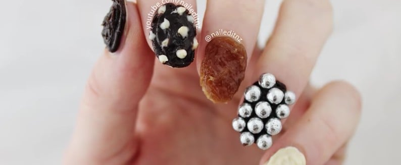 Chocolate Nail Art Video