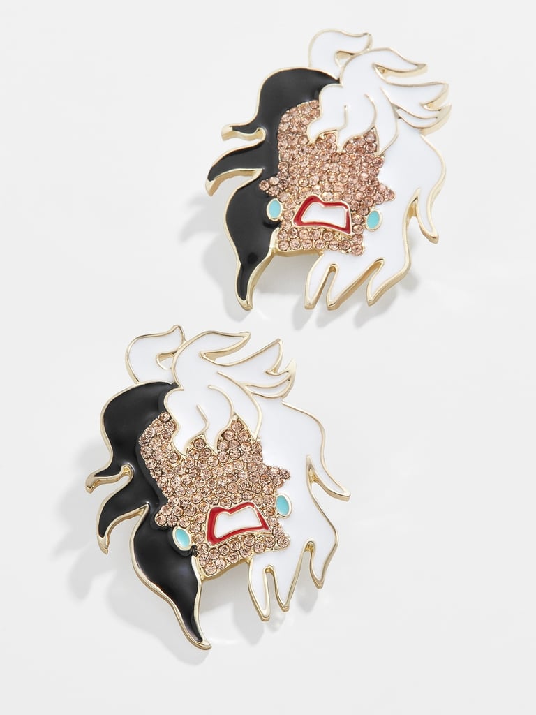 A Great Costume Addition: BaubleBar Cruella Disney Earrings