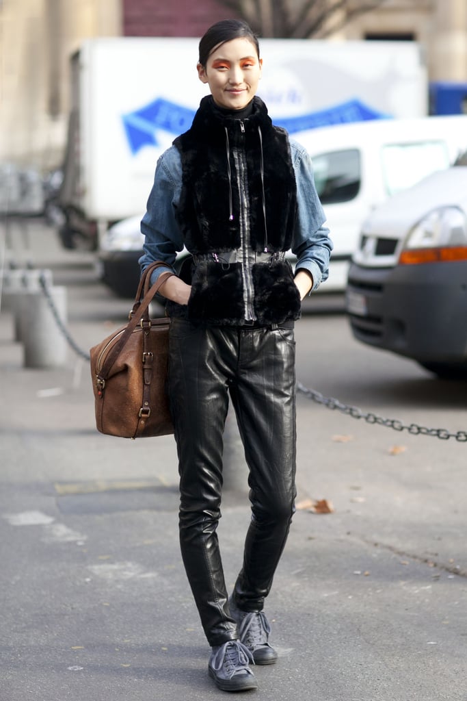Paris Fashion Week Street Style Fall 2012 Paris Fashion Week Street Style Fall 2012