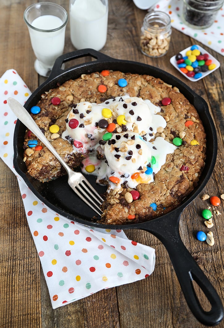 Skillet Monster Cookie