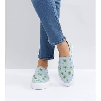 Markus Lupfer Plaid Canvas Slip On Sneakers, $320, NET-A-PORTER.COM