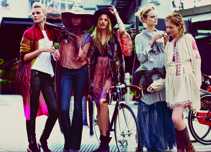 Models photographed by Anna Palma.
Photo courtesy of Free People