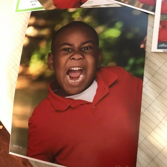 Boy's Hilarious School Photos
