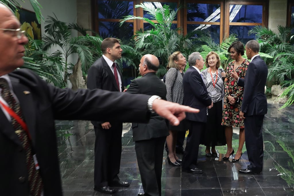 Michelle Obama's Dress at Cuba's State Dinner