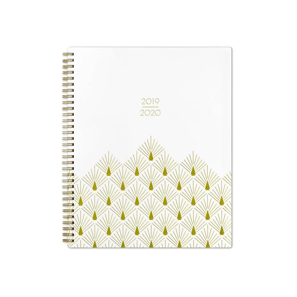 Gold and White Academic Planner