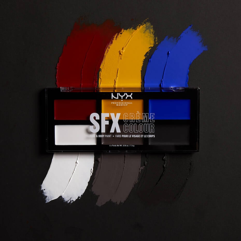 SFX Primary Face and Body Paint Palette