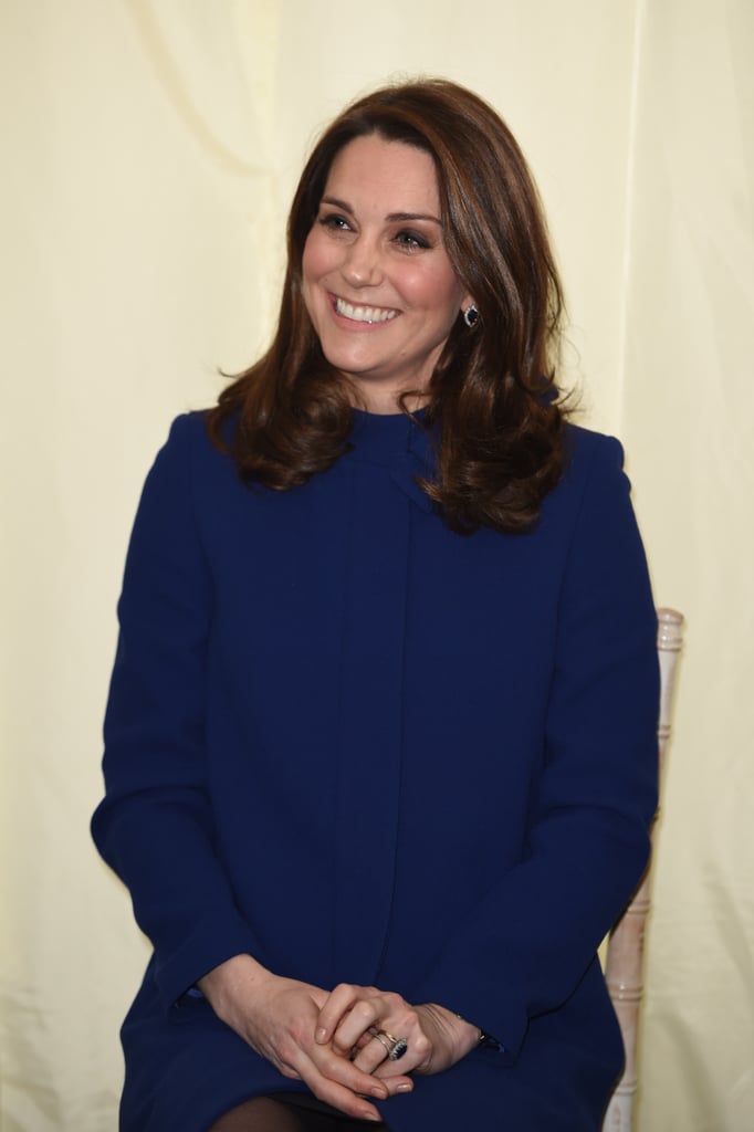 Kate Middleton Gets Heel Stuck in a Grate February 2018