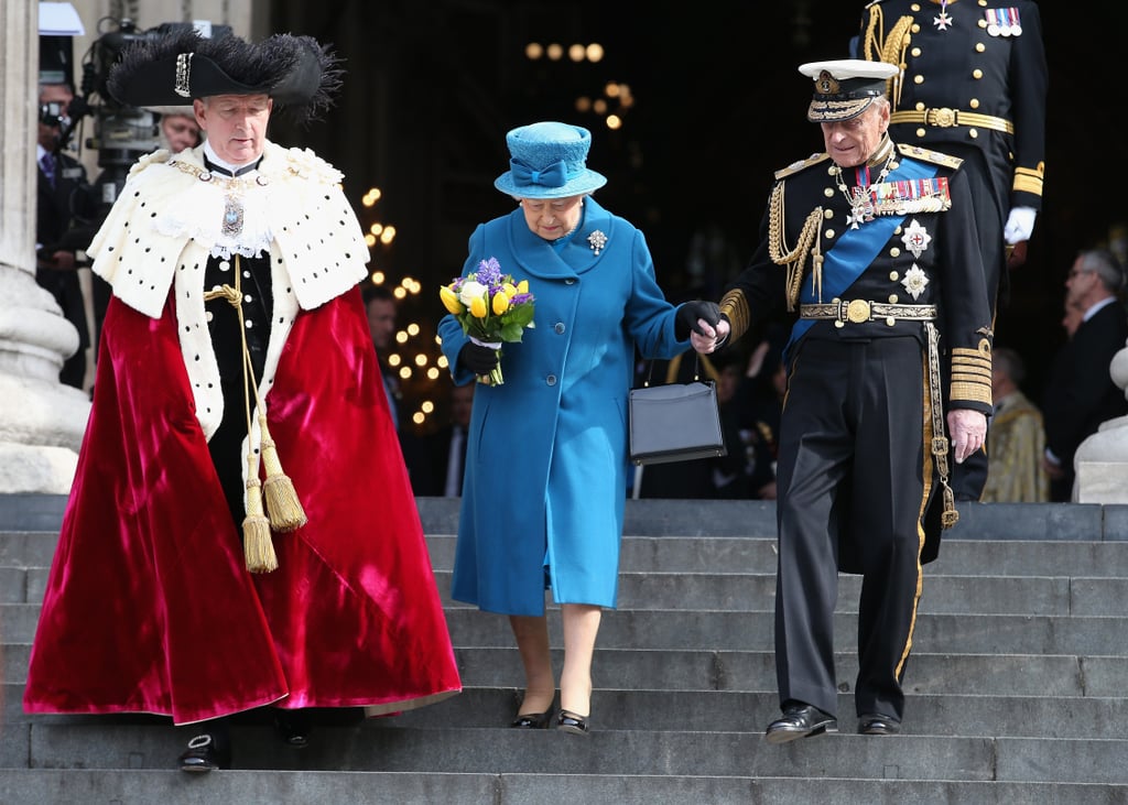Kate Middleton and Prince William at St. Paul's Cathedral
