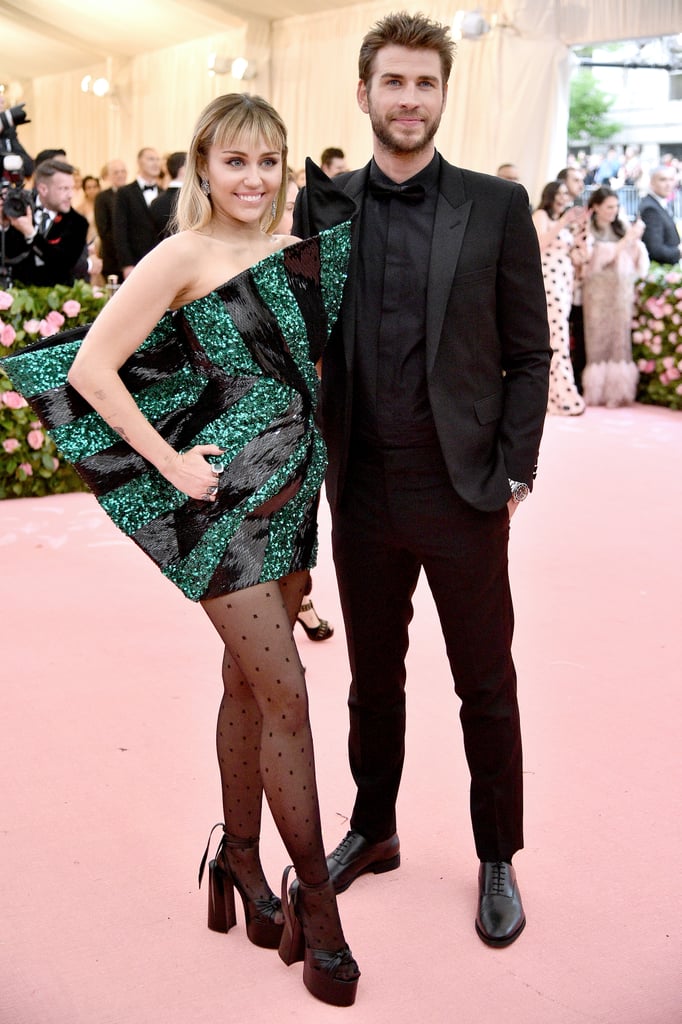 Miley Cyrus and Liam Hemsworth at the 2019 Met Gala