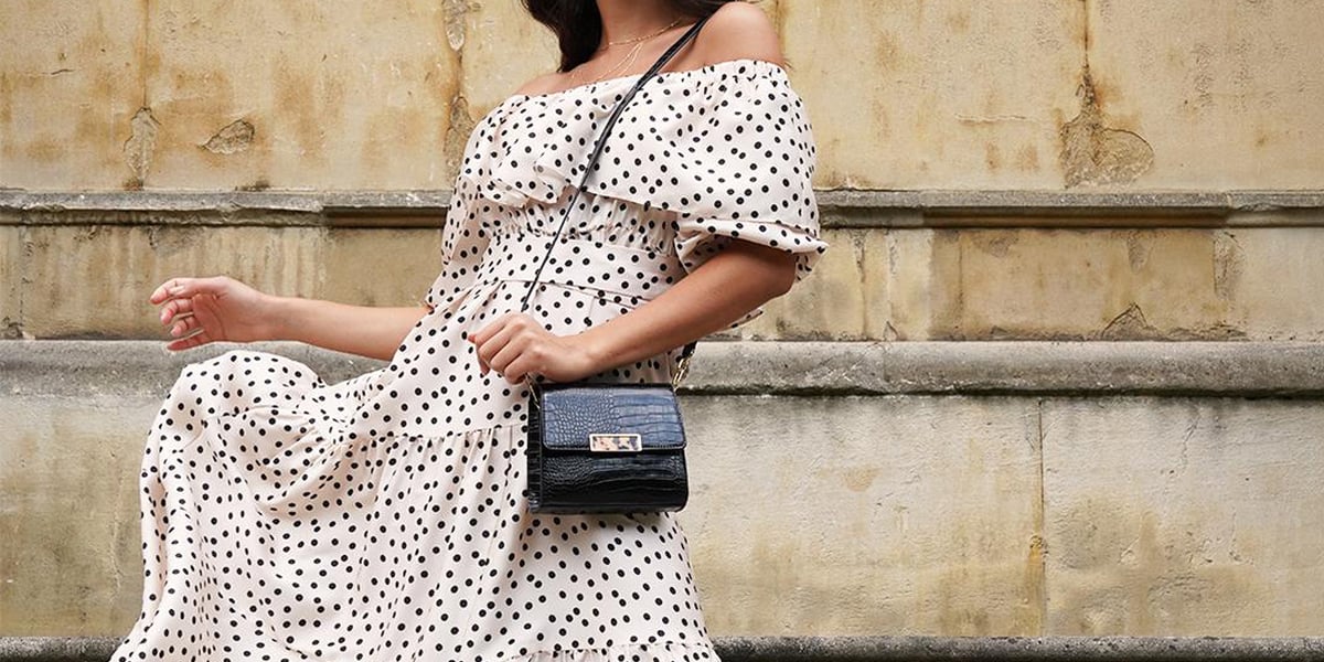 Topshop austin polka dot dress on sale