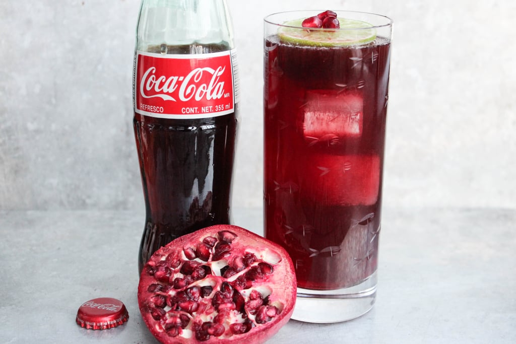 This pomegranate Cuba Libre puts a unique spin on the all-too-ordinary rum and coke.