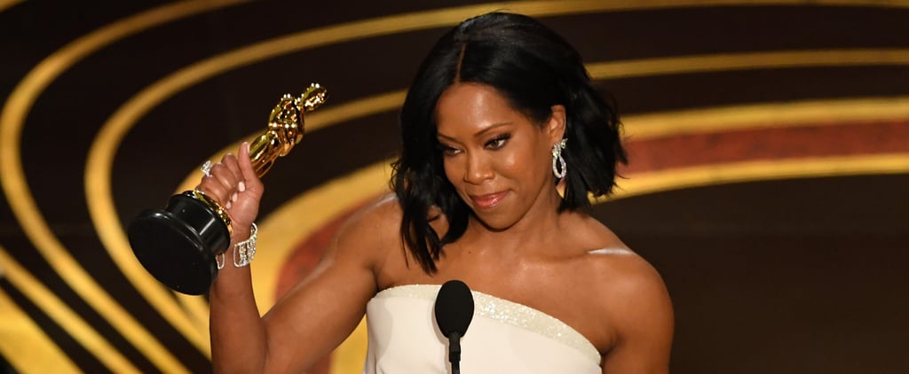 Regina King Tearfully Accepts Her First-Ever Oscar, Thanking Her Mom and "Sisters in Art"