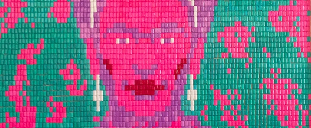Frida Kahlo Chiclets Portrait
