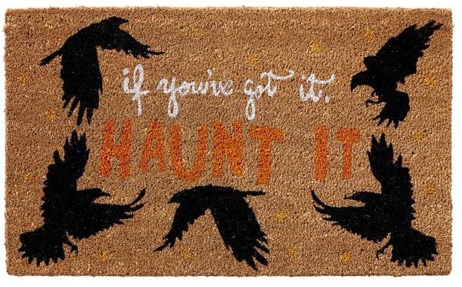 Pottery Barn If You Ve Got It Haunt It Print Doormat 10