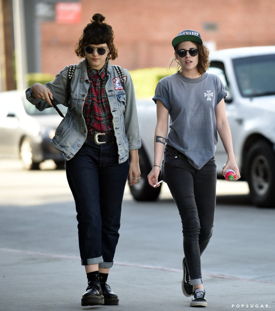 Kristen Stewart With Mystery Woman March 2016