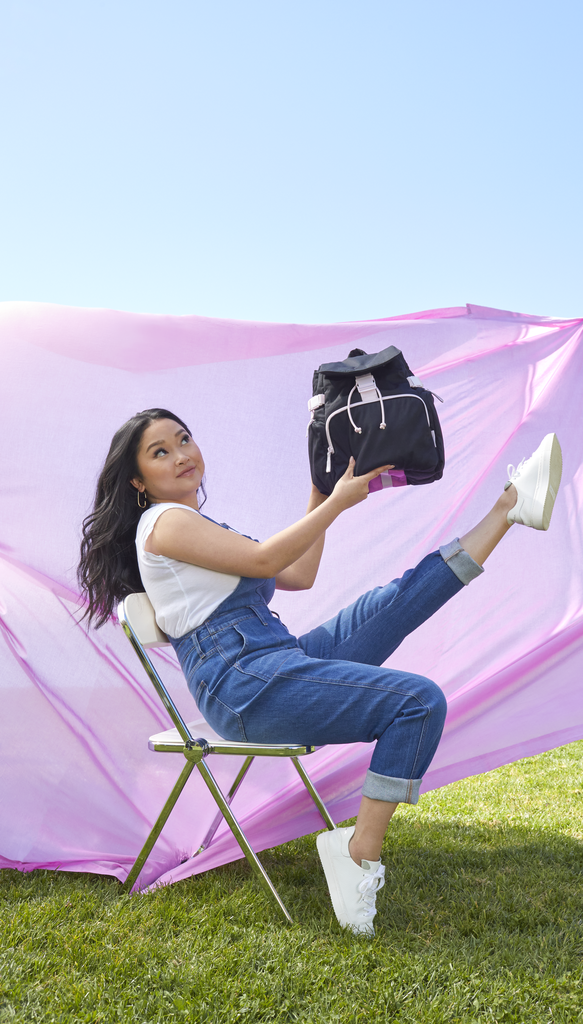 Lana Condor's Vera Bradley Utility Backpacks Are Beyond Cute