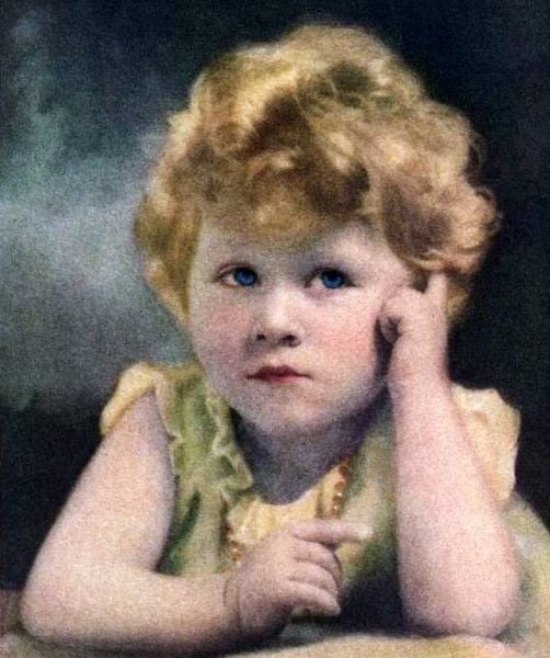 pictures of queen elizabeth 1 as a baby