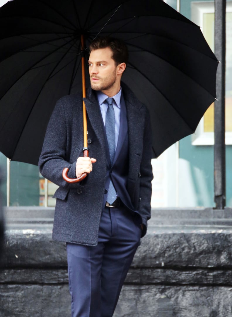 Holding an Umbrella