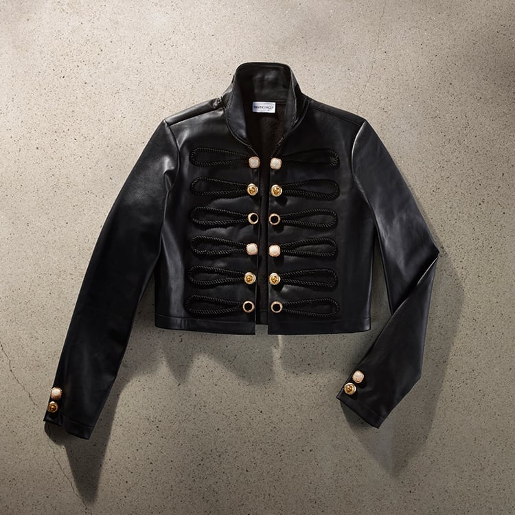 Making the Cut Season 2 Episode 7 Winning Look Andrea's Black Jacket