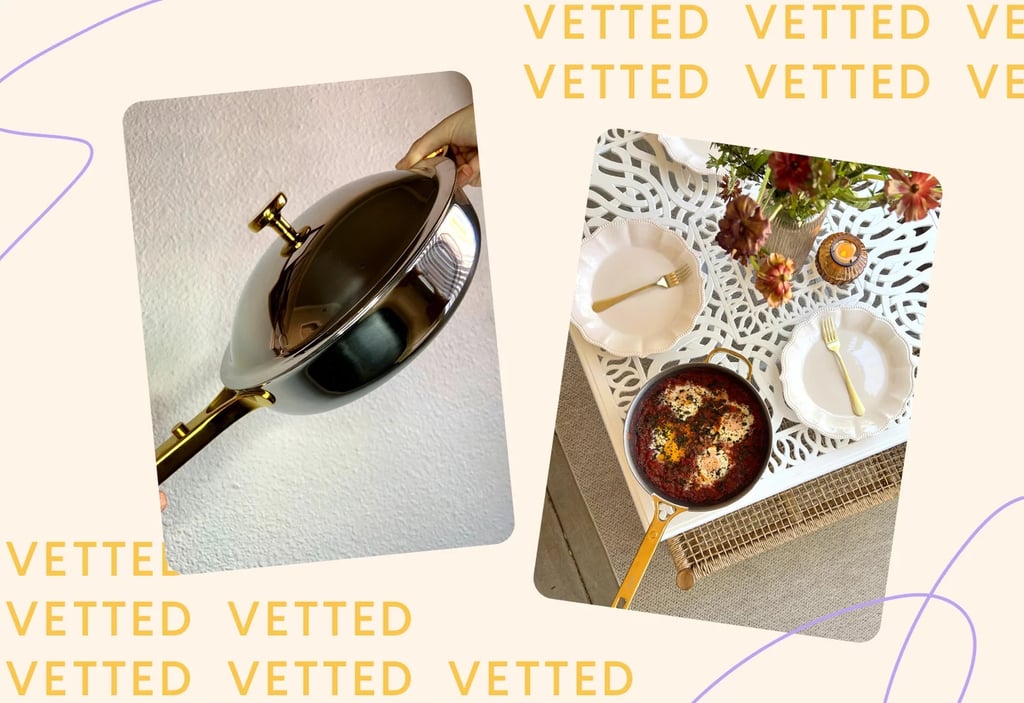 Our Place Titanium Always Pan Pro ($175, originally $215)
For a non-stick pan that's indestructible and non-toxic, our editors are fans of this Our Place pan. It's safe for the dishwasher and oven, and can also be used with metal utensils.