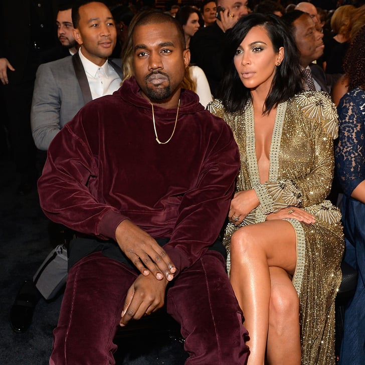 Kim Kardashian And Kanye West Style Popsugar Fashion