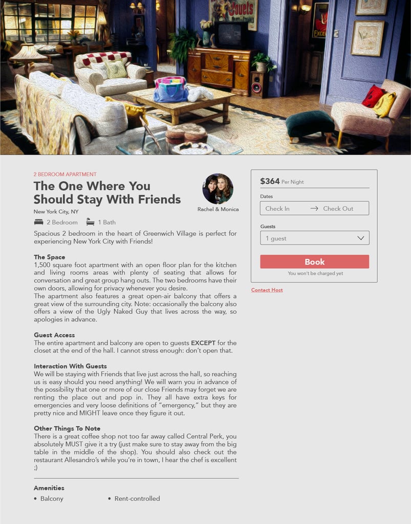 The Apartment From Friends