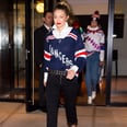 Gigi Hadid's Wearing the Sportiest Pair of Shiny Shoes Any Tomboy Could Wish For