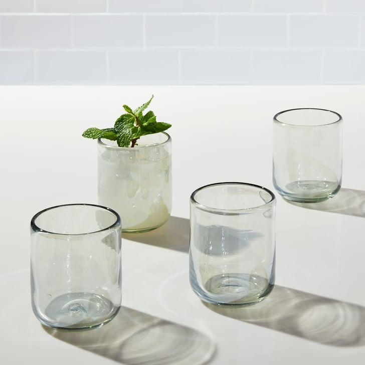 Everyday Glasses West Elm Recycled Mexican Glassware Set Stylish and