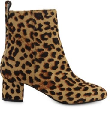 Aldo Parroni Haircalf Heeled Ankle Boots