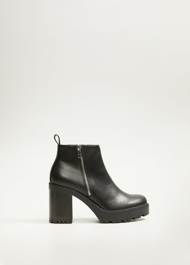 Our Pick: Mango Heel zipped boots