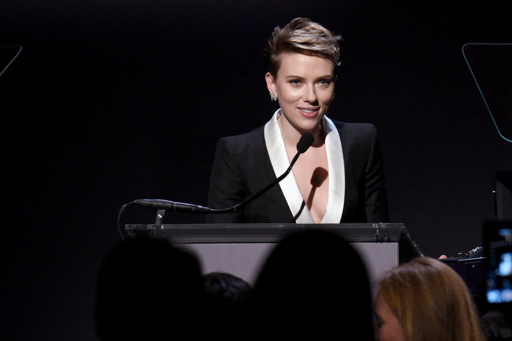 Scarlett Johansson at amfAR New York Gala February 2017