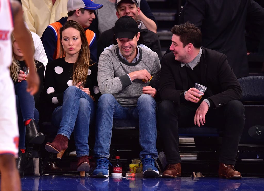 Alessandra Ambrosio and Will Arnett at Knicks Game | Photos