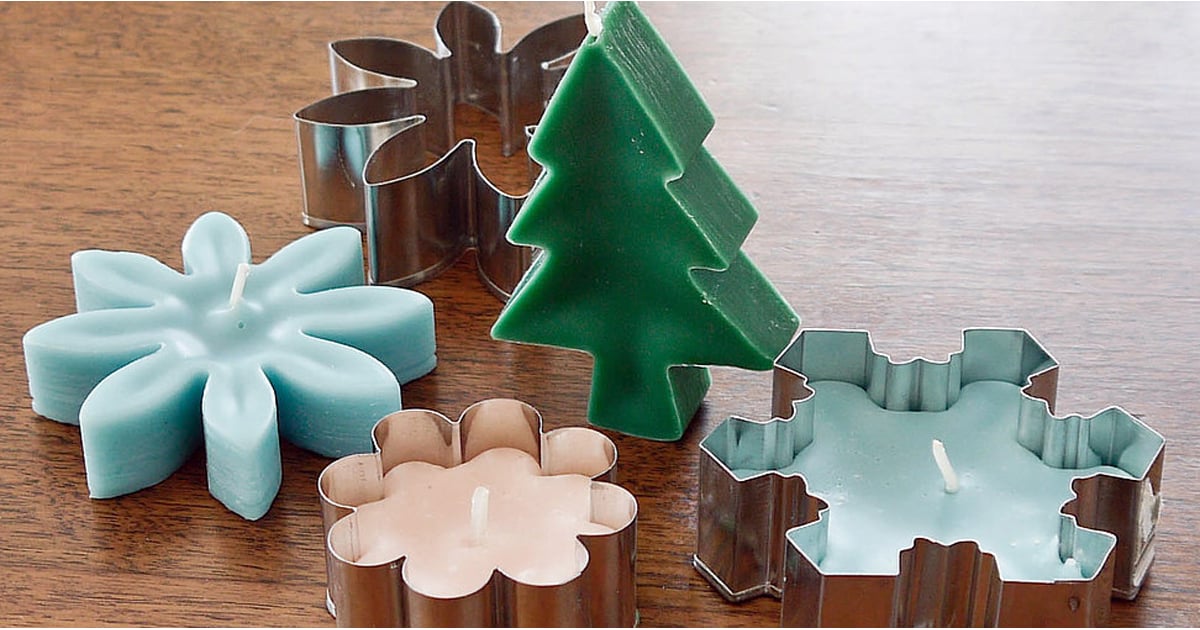 DIY CookieCutter Candles POPSUGAR Smart Living