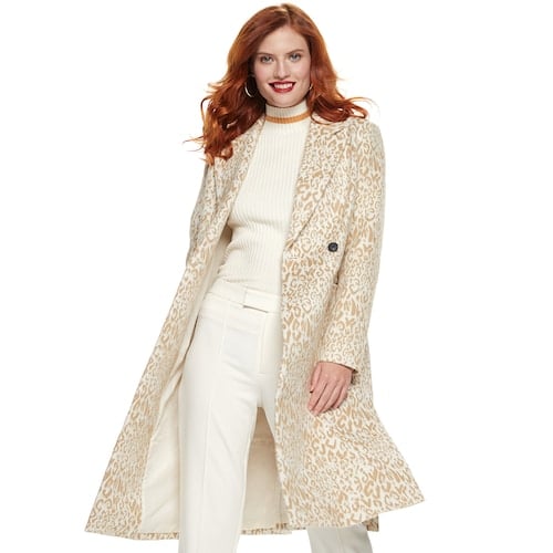 Nine West Side Vent Coat