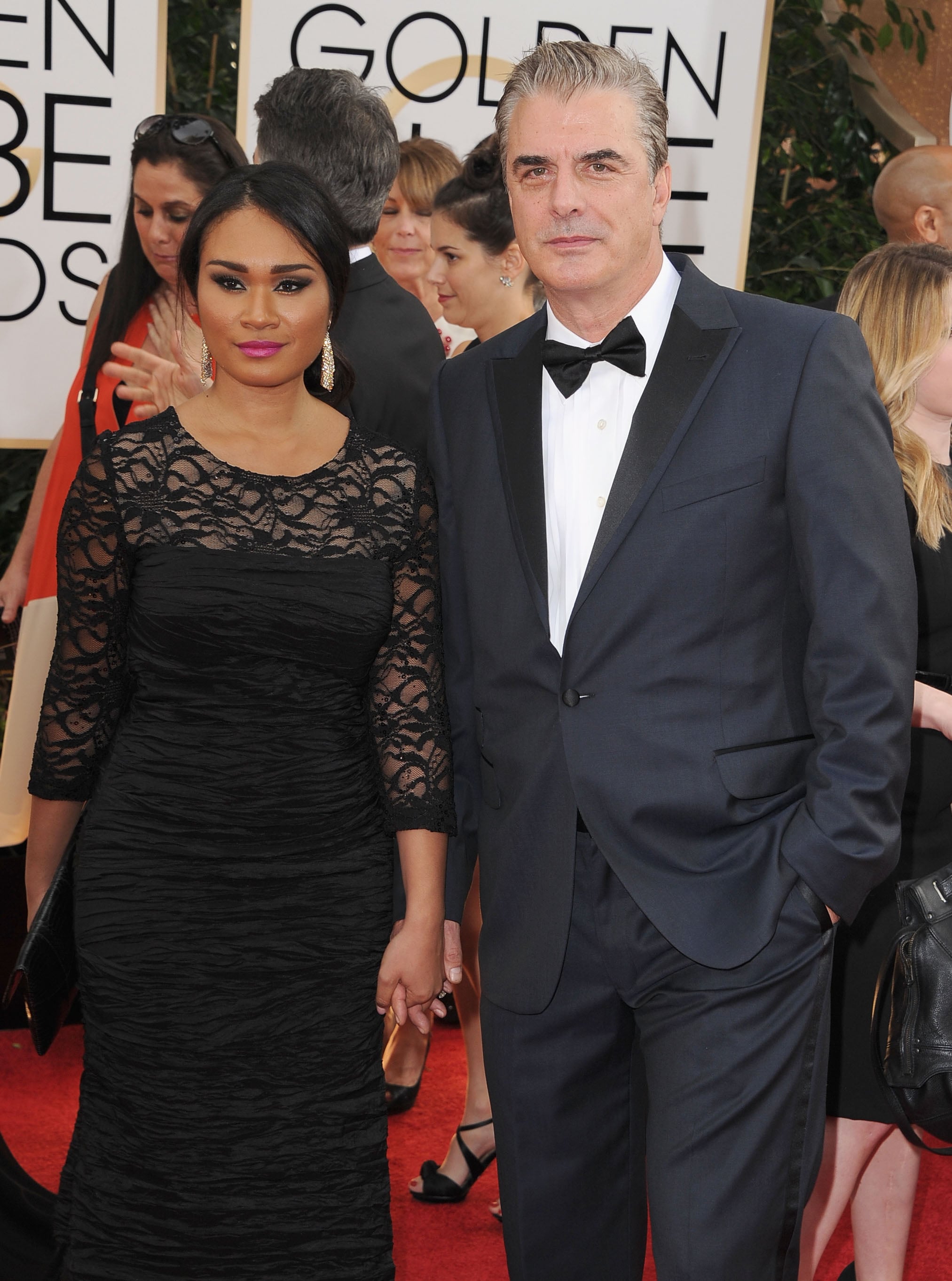 Chris Noth And Tara Wilson Attended The Golden Globes Its Date