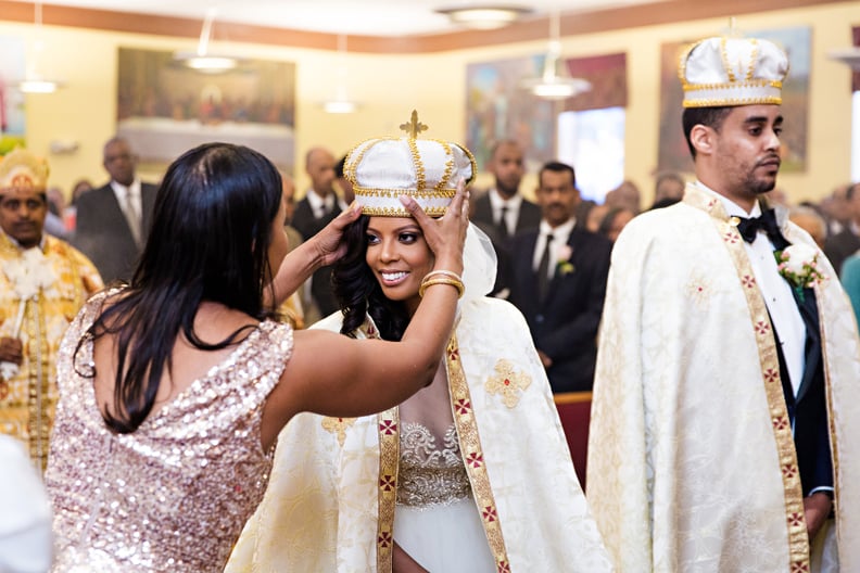 She Received Her Crown-Like Headpiece