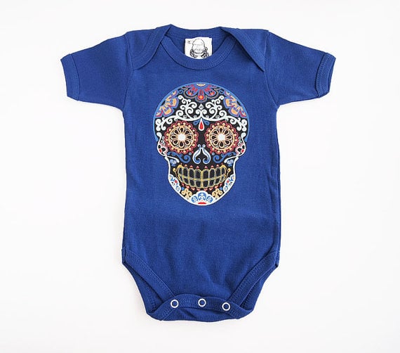 Sugar Skull Onesie