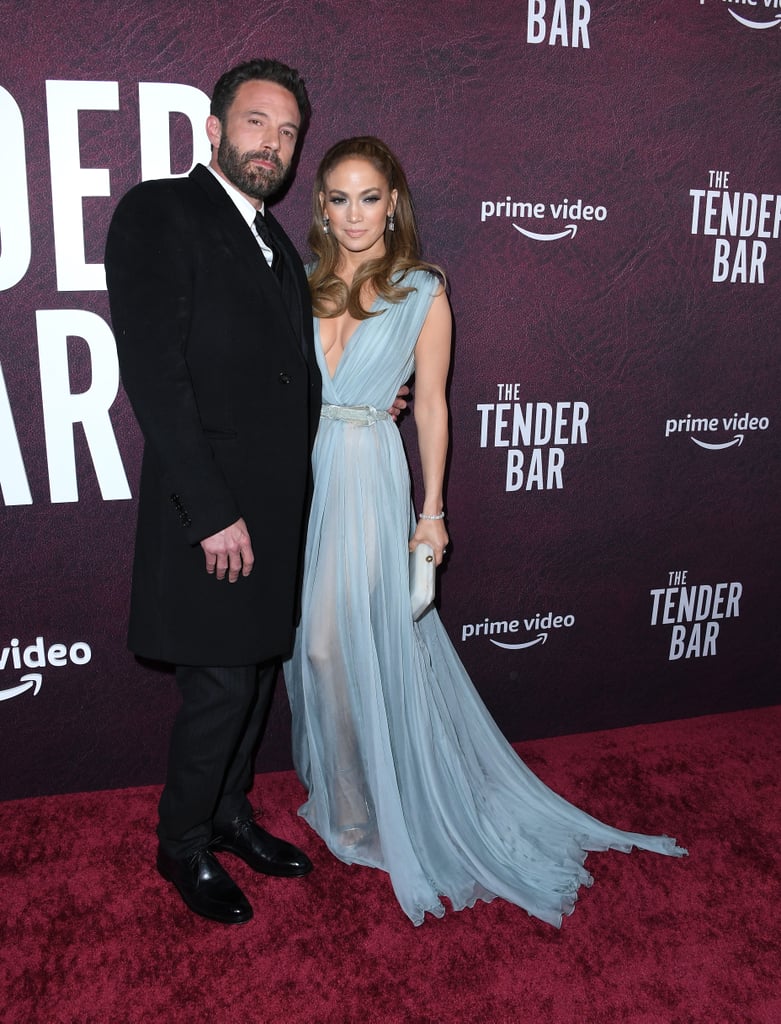 Jennifer Lopez and Ben Affleck at the "The Tender Bar" Premiere