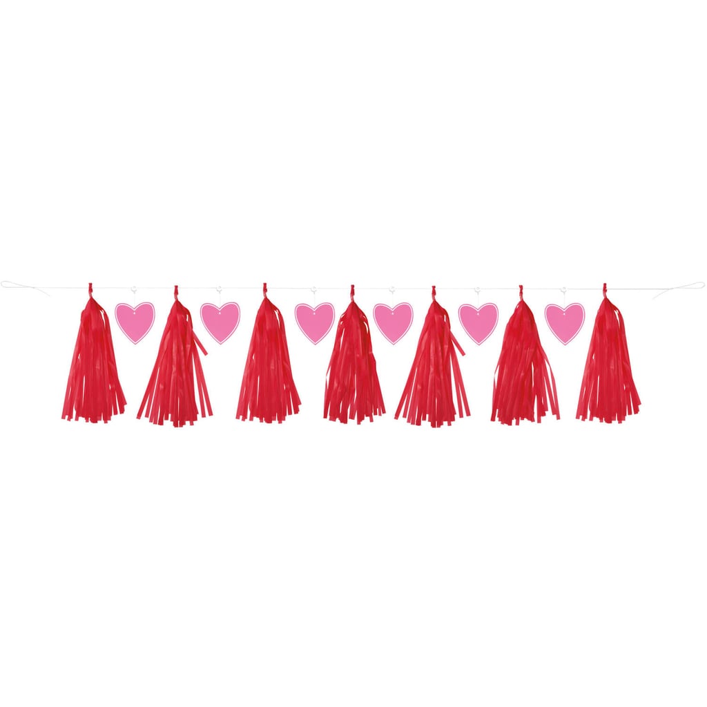 Valentine's Day Tassel Garland ($7)