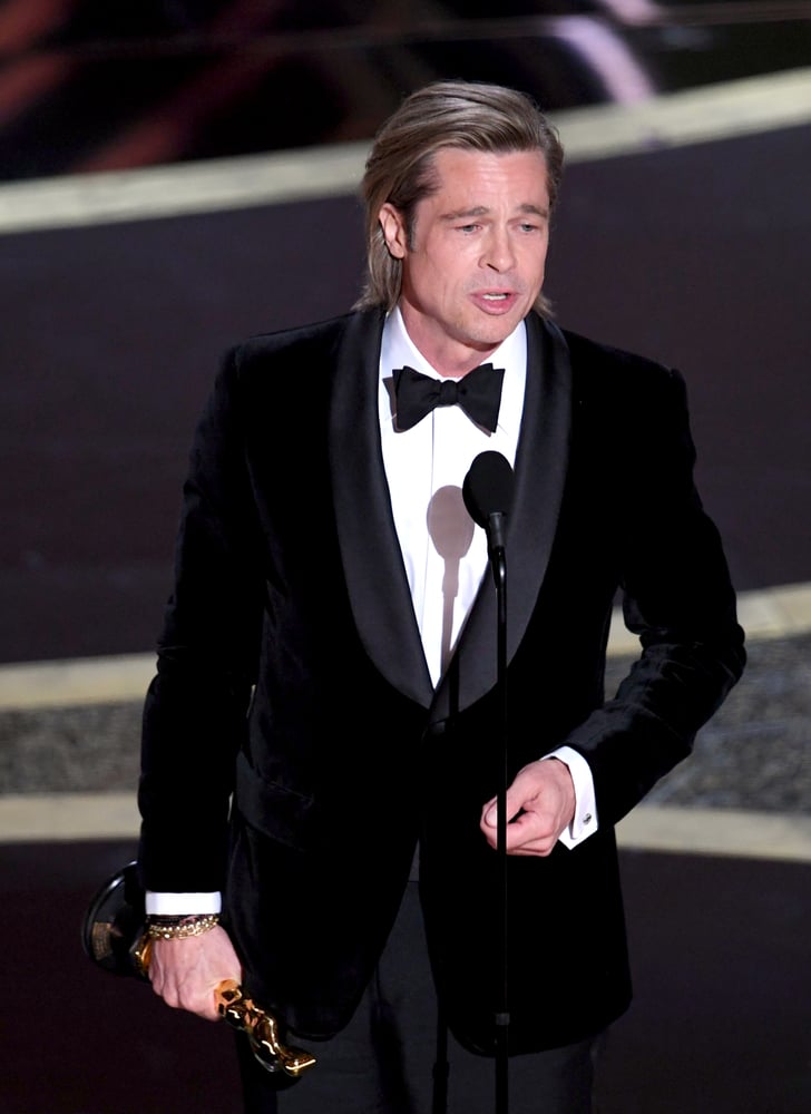 Watch Brad Pitt's 2020 Oscars Acceptance Speech Video POPSUGAR
