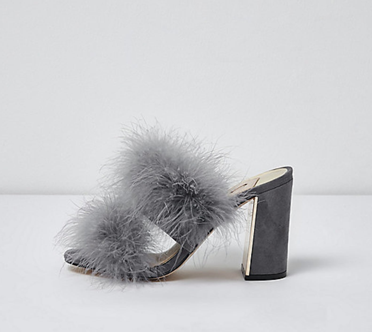 fur mules