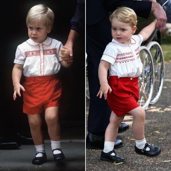 Prince George's Outfit at Princess Charlotte's Christening
