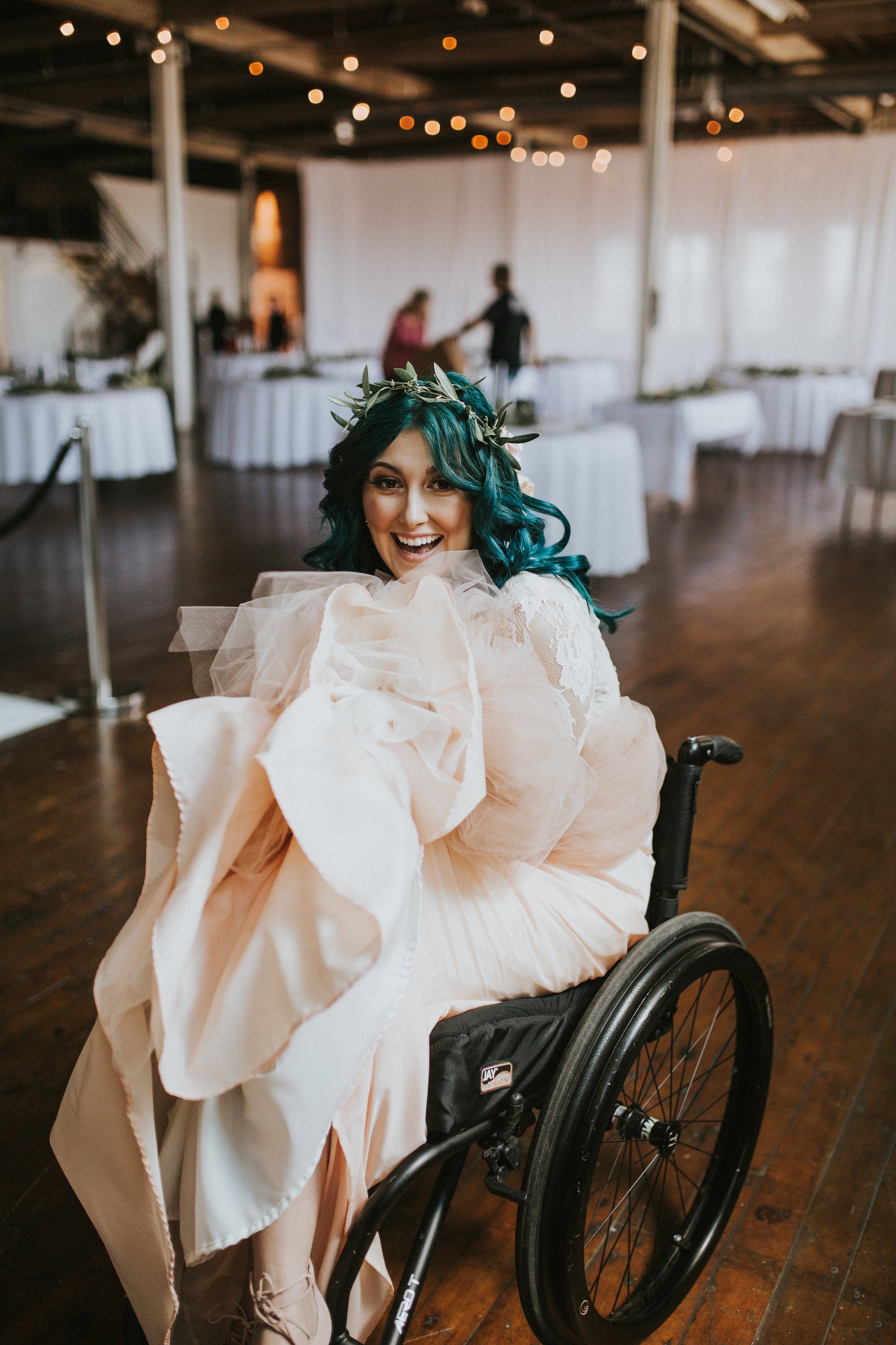 Bride Leaves Wheelchair to Walk Down the Aisle