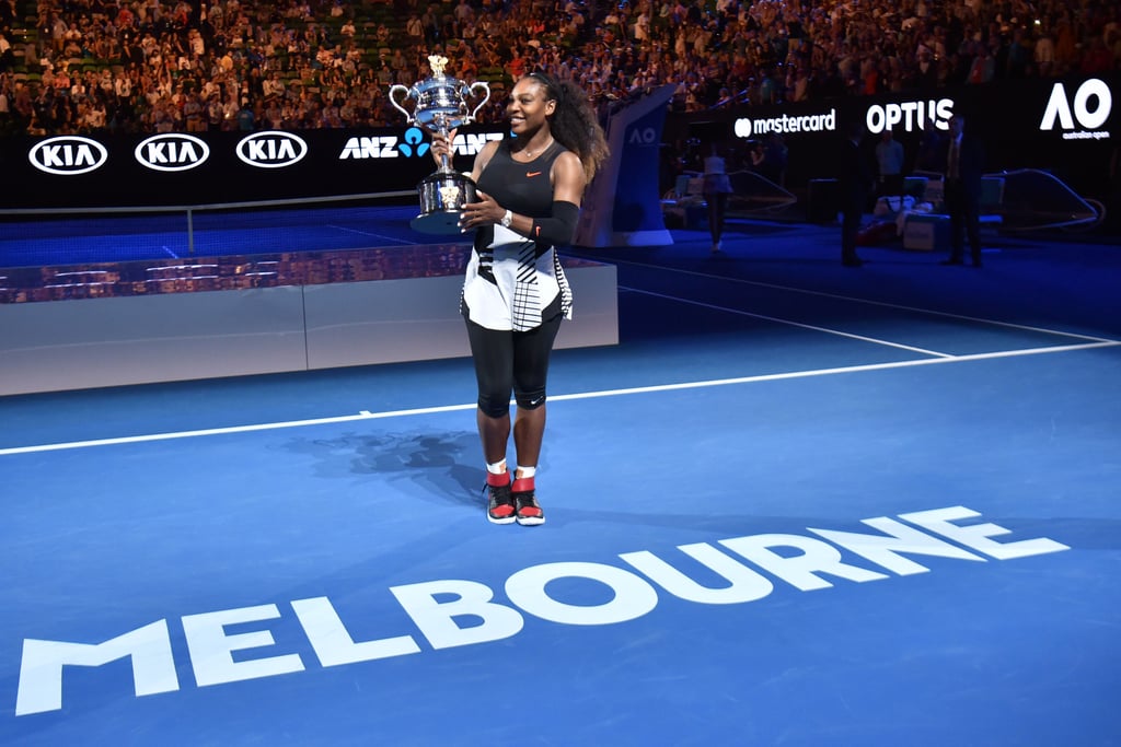 Serena Williams Winning the 2017 Australian Open