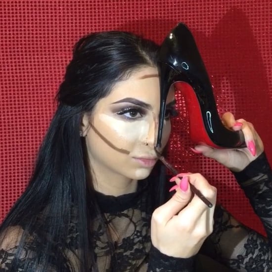 How to Contour With a High Heel