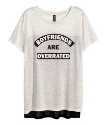 H&M T-shirt With Printed Design