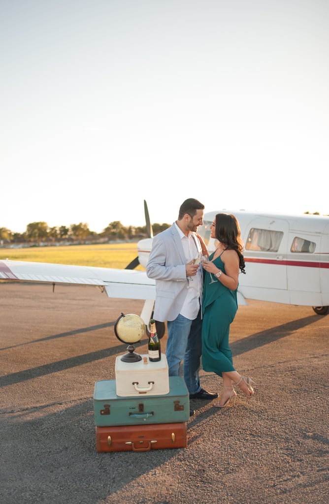 Airport Engagement Shoot