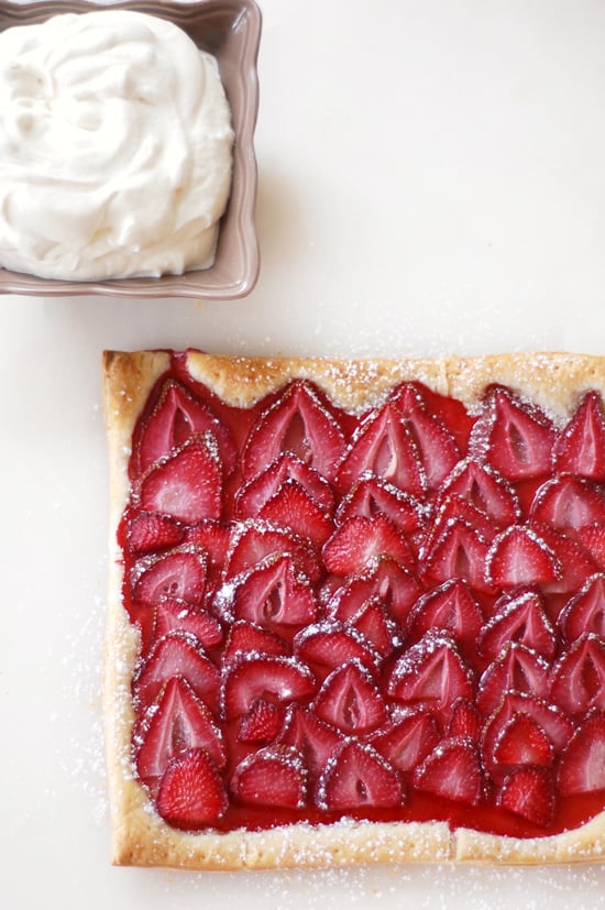 What's not to love about a homemade strawberry tart? This simple recipe is perfect for a family of four, but you can easily double the ingredients for endless dessert.