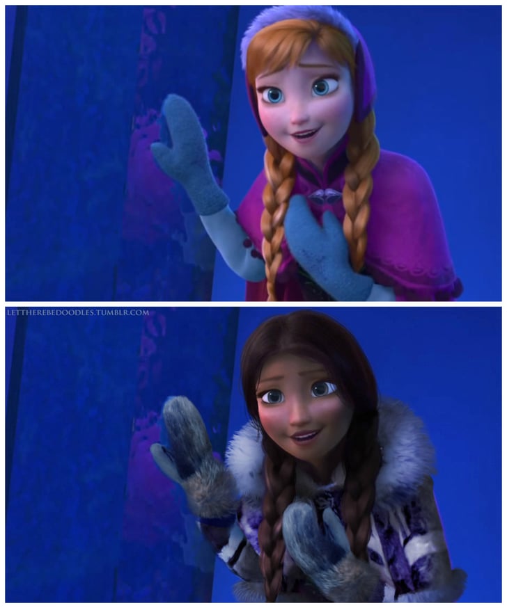 Anna Disney Princesses With Different Races Popsugar